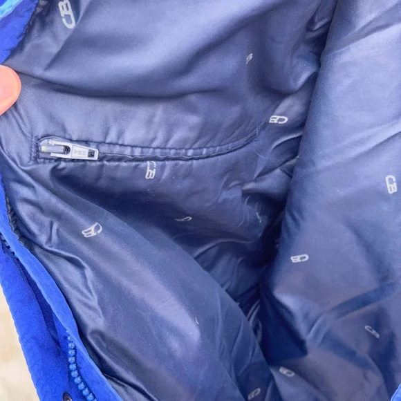 Vintage CB Sports Ski & Snowboard Jacket L Red Blue White